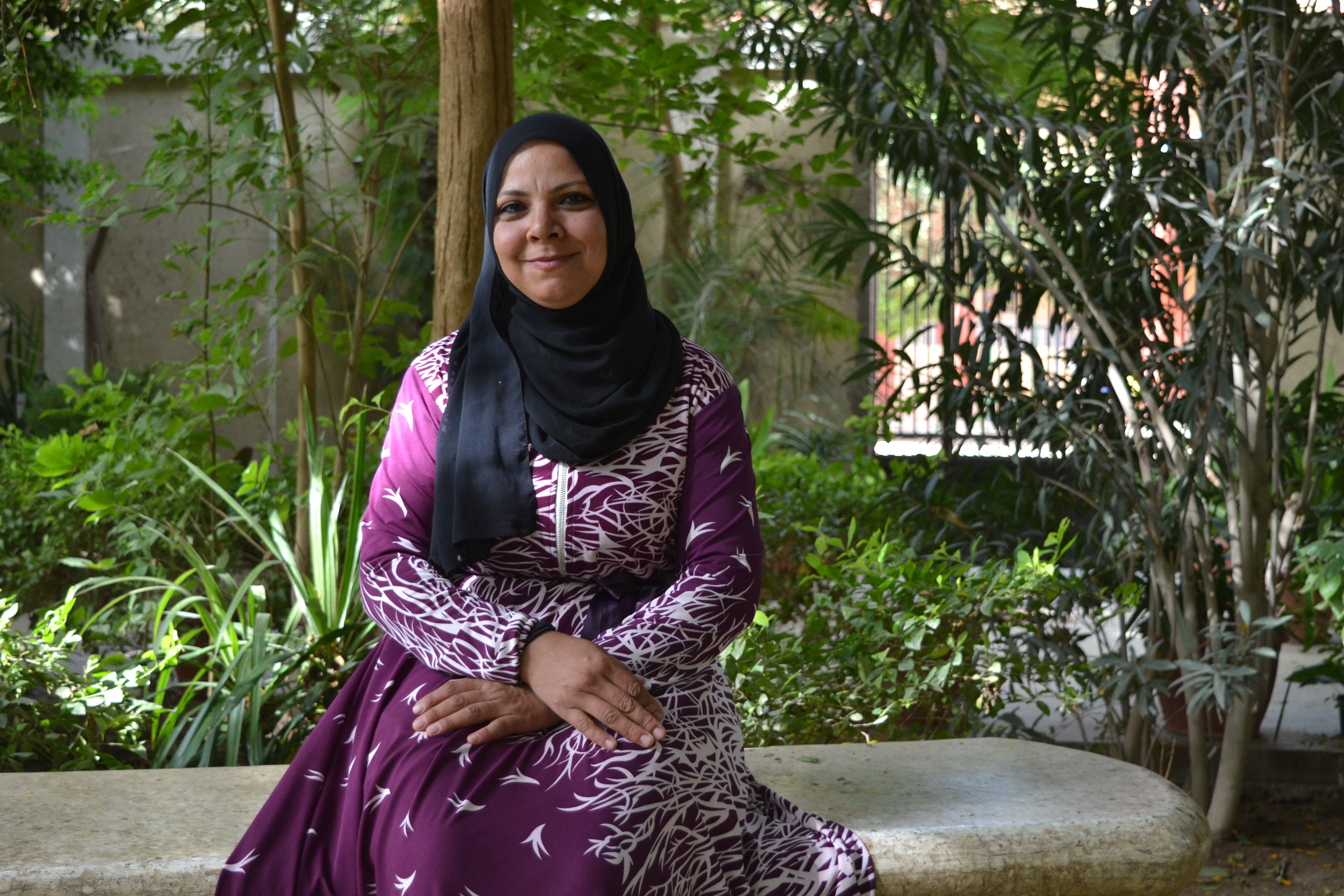 Photo of Naglaa Fatehy at her village in Minya governorate. Photo: UN Women/ Nada Ismail