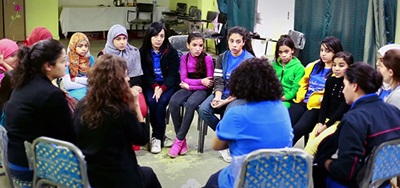 Children and youth in Cairo take part in dynamic workshops to prevent sexual harassment. Photo: Screenshot Cairo Safe City Programme