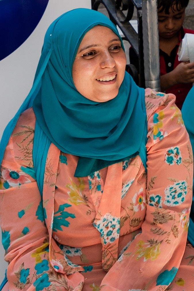 Amal Mahmoud, a woman entrepreneur with UN Women and P&G’s Stimulating Equal Opportunities for Women Entrepreneurs programme. 