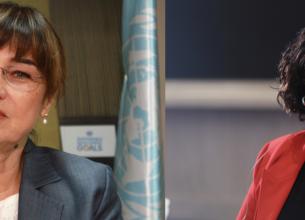 Elena Panova, UN Resident Coordinator in Egypt, and Christine Arab, UN Women Country Representative