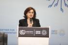 Dr. Sima Bahous delivers remarks at the opening high-level panel of COP27 Gender Day