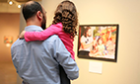 Part the of the photo exhibit entitled “Because I am a Father: Egyptian and Swedish Dads” featuring photos from Egypt and Sweden, portraying the universal role of fatherhood.